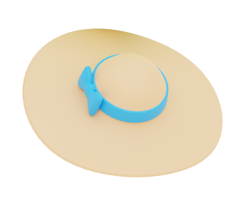 desenho de um chapéu de palha